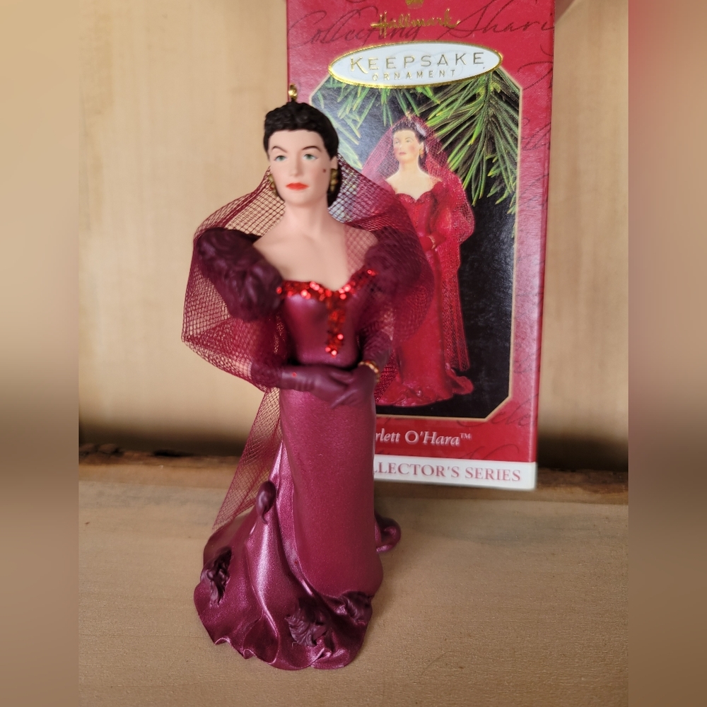 Vintage Hallmark Keepsake Ornament, "Scarlett O'Hara"